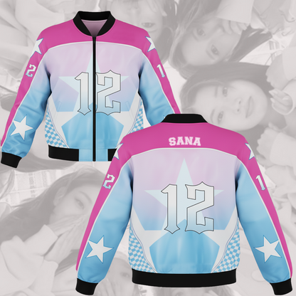 WAVESTEEᵀᴹ Twice This Is For 10th Anniversary Bomber Jacket