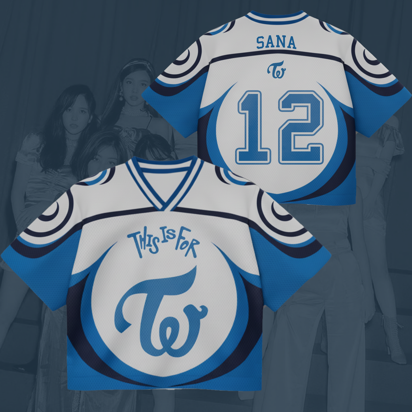 Twice World Tour This Is For Mixed Mesh Jersey Gift For Once