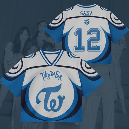 Twice World Tour This Is For Mixed Mesh Jersey Gift For Once