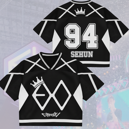 EXO 2026 World Tour Mixed Mesh Jersey Gift For Lovers