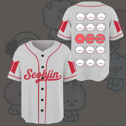 Arirang BTS BT21 World Tour Baseball Jersey