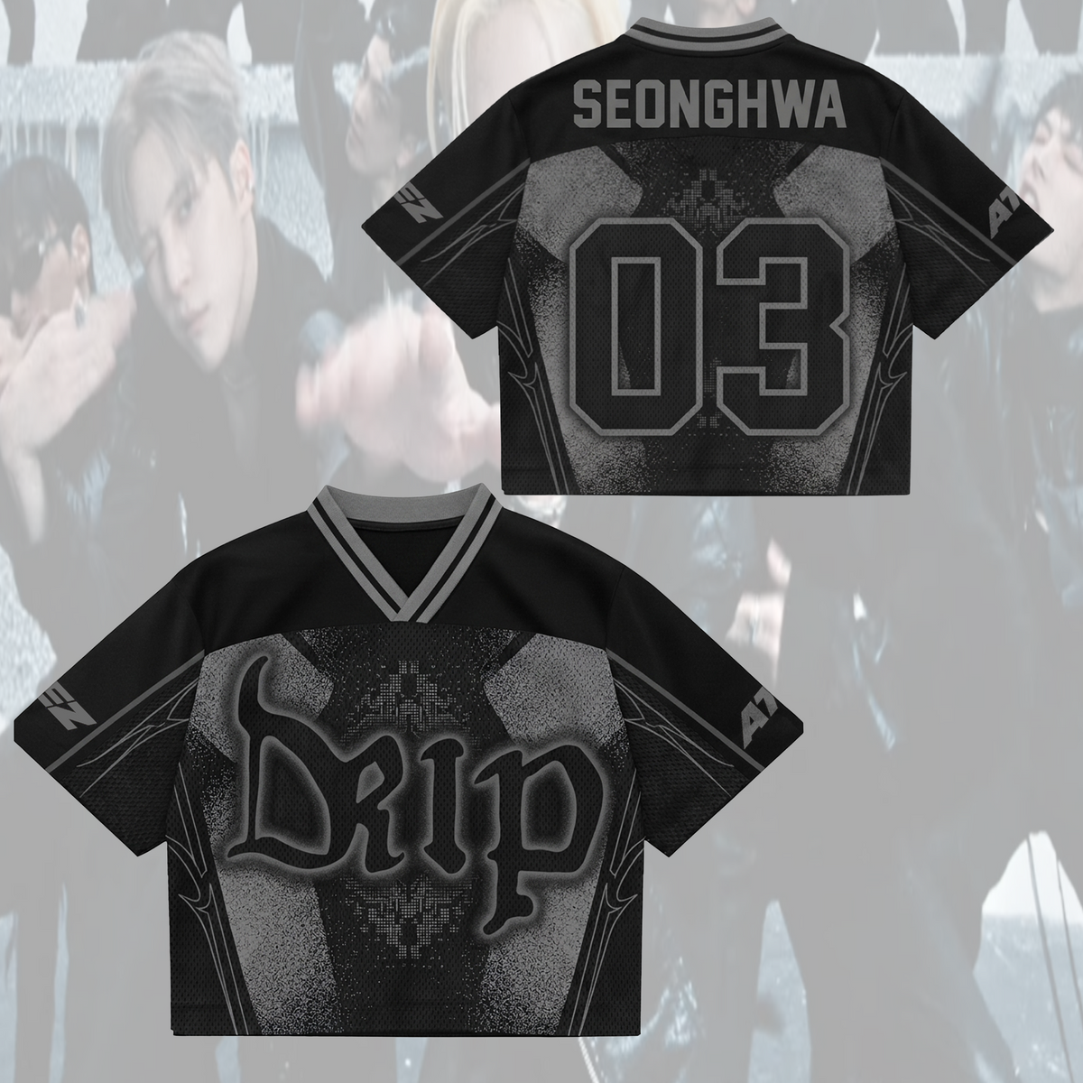 ATEEZ Golden Hour Part 5 Mixed Mesh Jersey Fan Edition (Bad)
