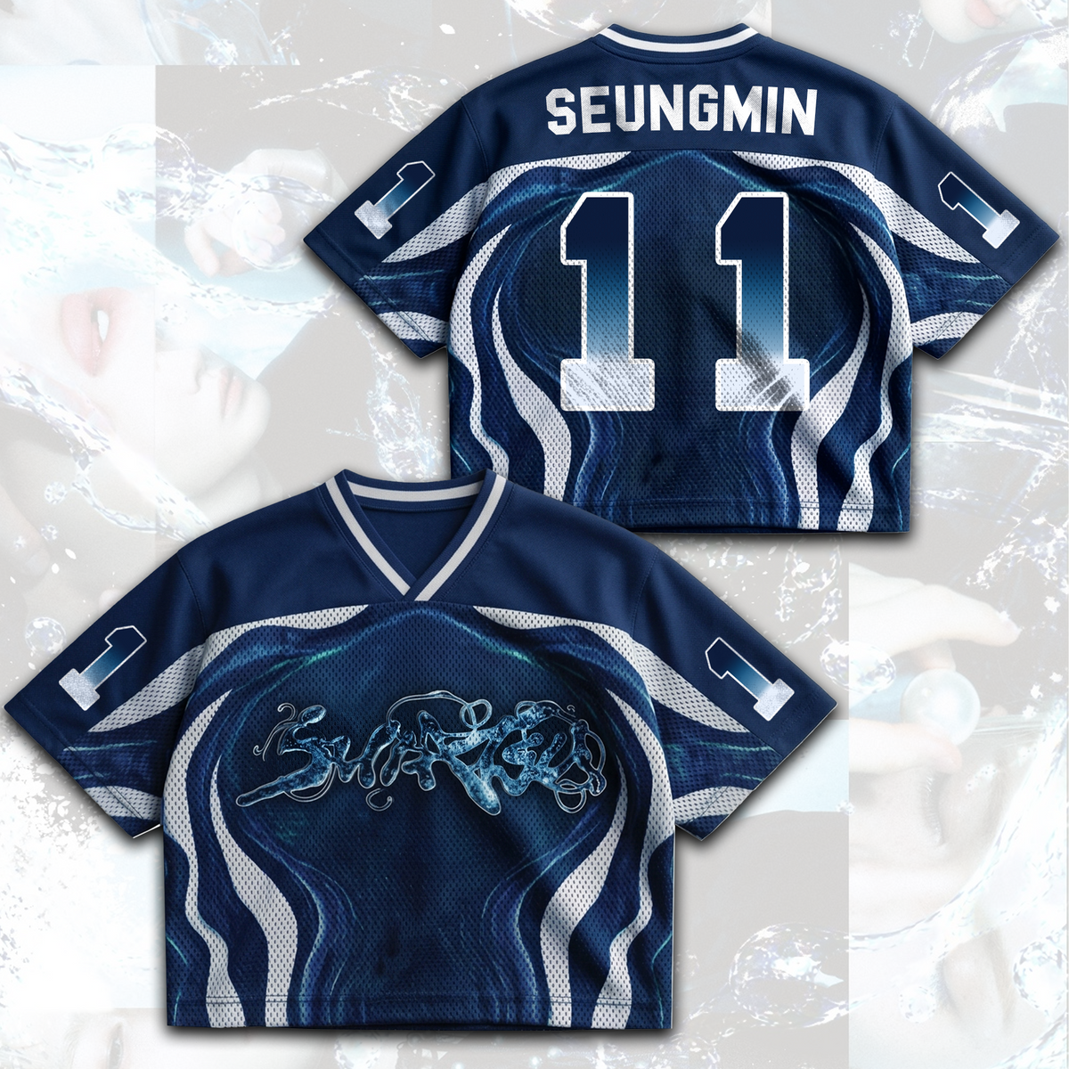 Dramatic Suiatsu S.T.R.A.Y.K.I.D.S. Club Subaquatic Mixed Mesh Jersey For Stay