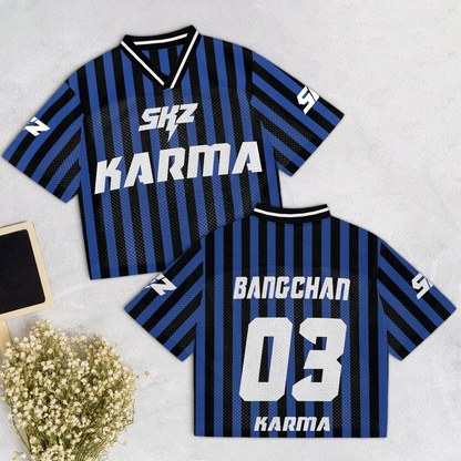 Stray Kids Jersey – Limited K-Pop Mixed Mesh Jersey