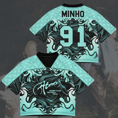 Midnight Thoughts Shinee Atmos Album Concert Tour Mix Mesh Jersey