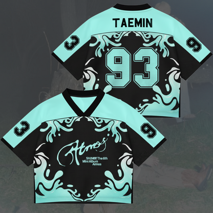 Shinee Atmos Album Concert Tour Mix Mesh Jersey Fan Edition