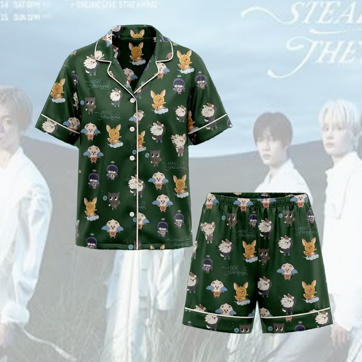 TXT Steal The Wind World tour Pajama Set Gift For Fans