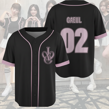 Ive Show What I AM  World Tour 2026 Baseball Jersey