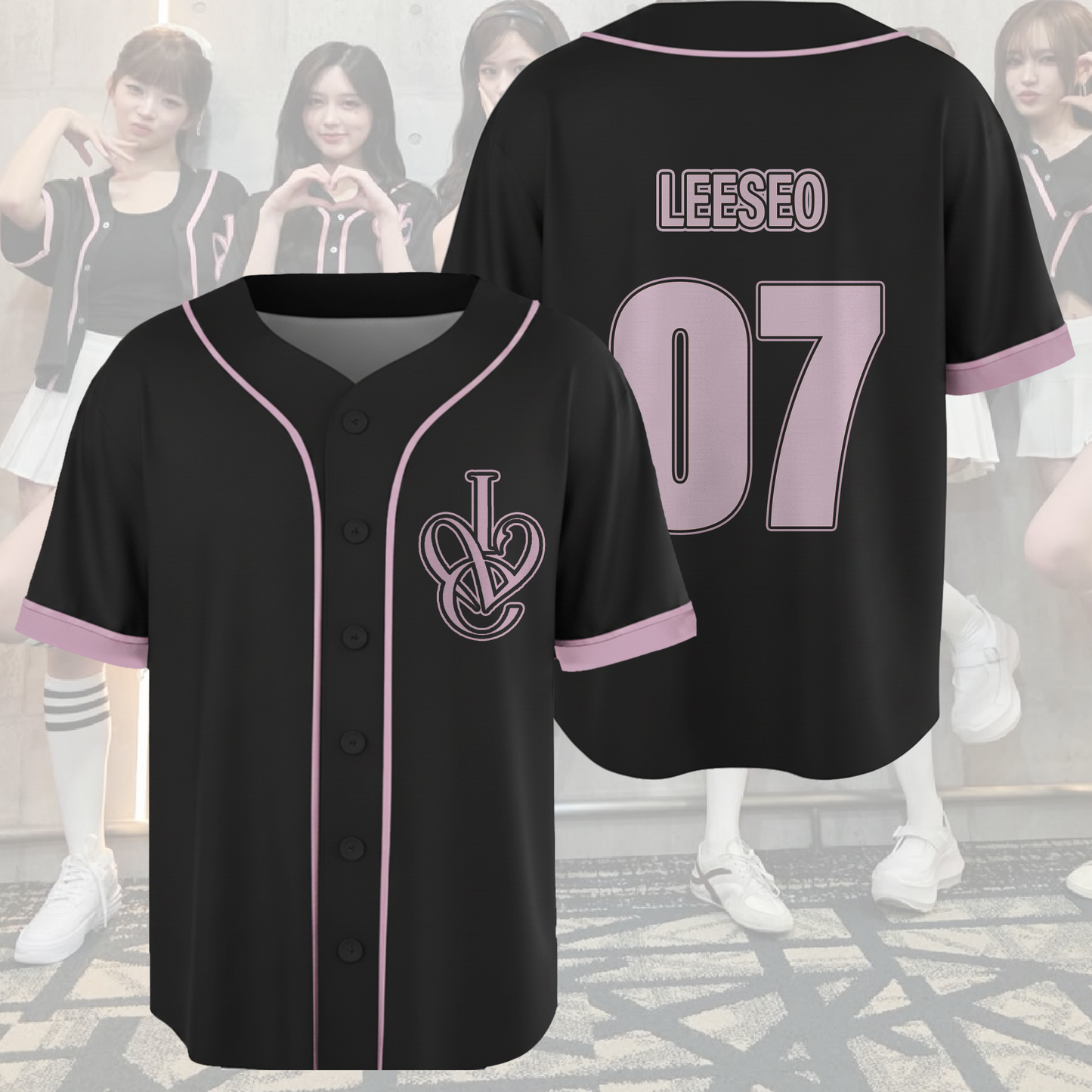 Ive Show What I AM  World Tour 2026 Baseball Jersey