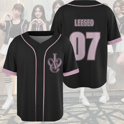 Ive Show What I AM  World Tour 2026 Baseball Jersey