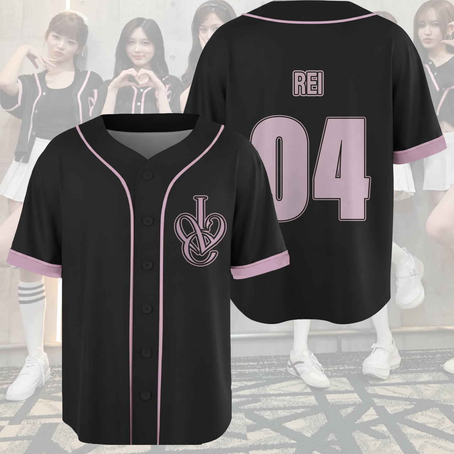 Ive Show What I AM  World Tour 2026 Baseball Jersey