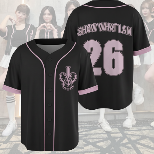 Ive Show What I AM  World Tour 2026 Baseball Jersey