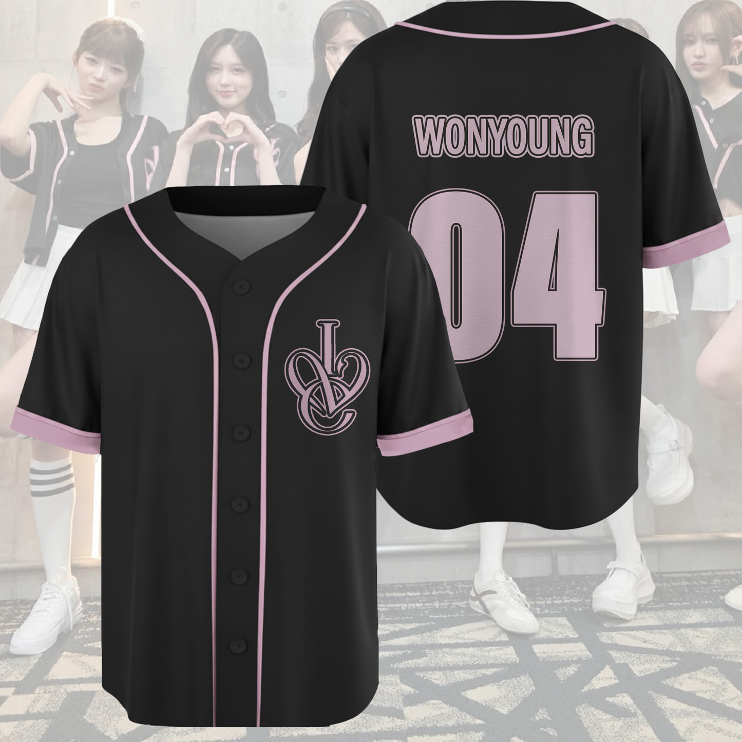 Ive Show What I AM  World Tour 2026 Baseball Jersey