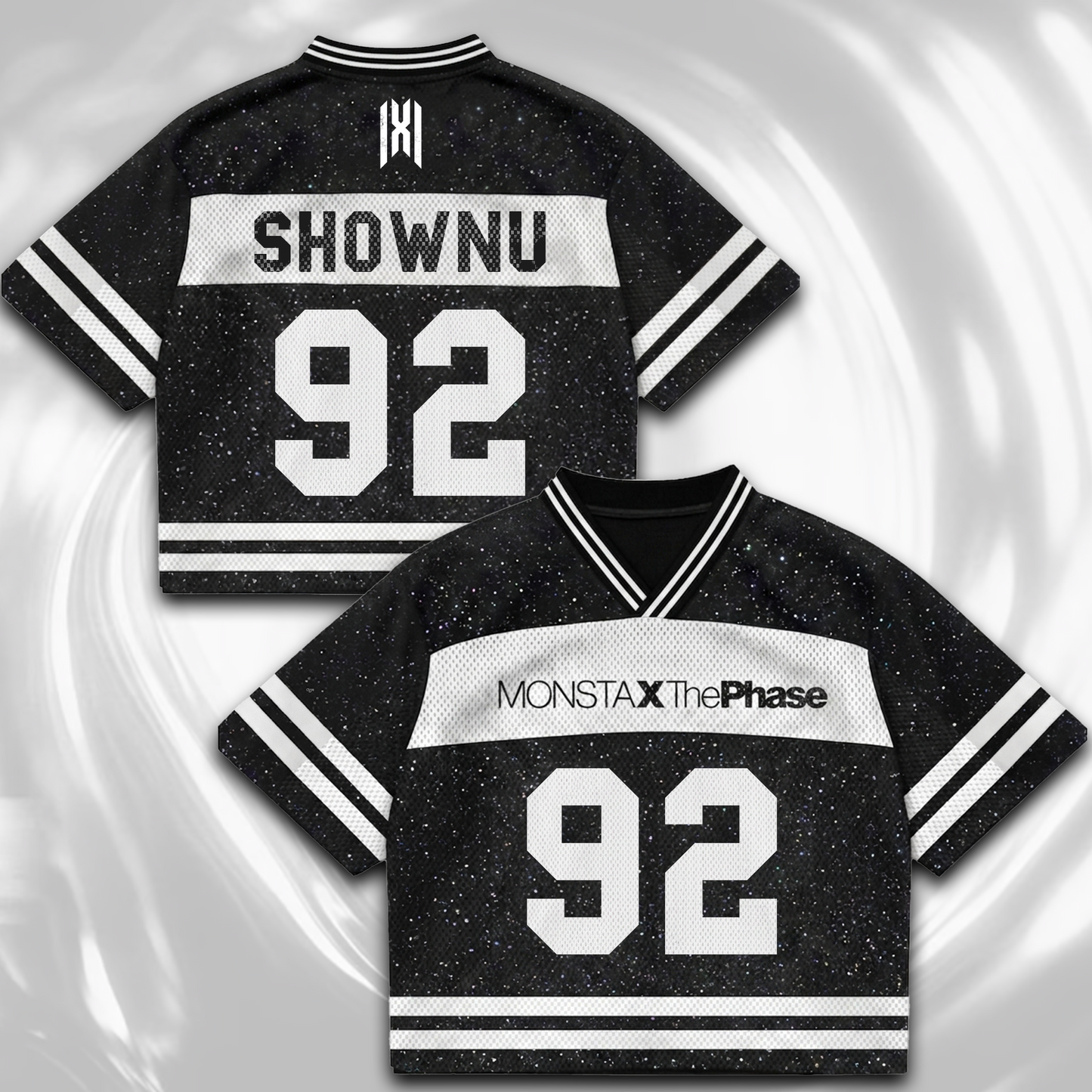 Star Night Monsta X The Phase Mixed Mesh Jersey Nexus Outfit Fan Edition