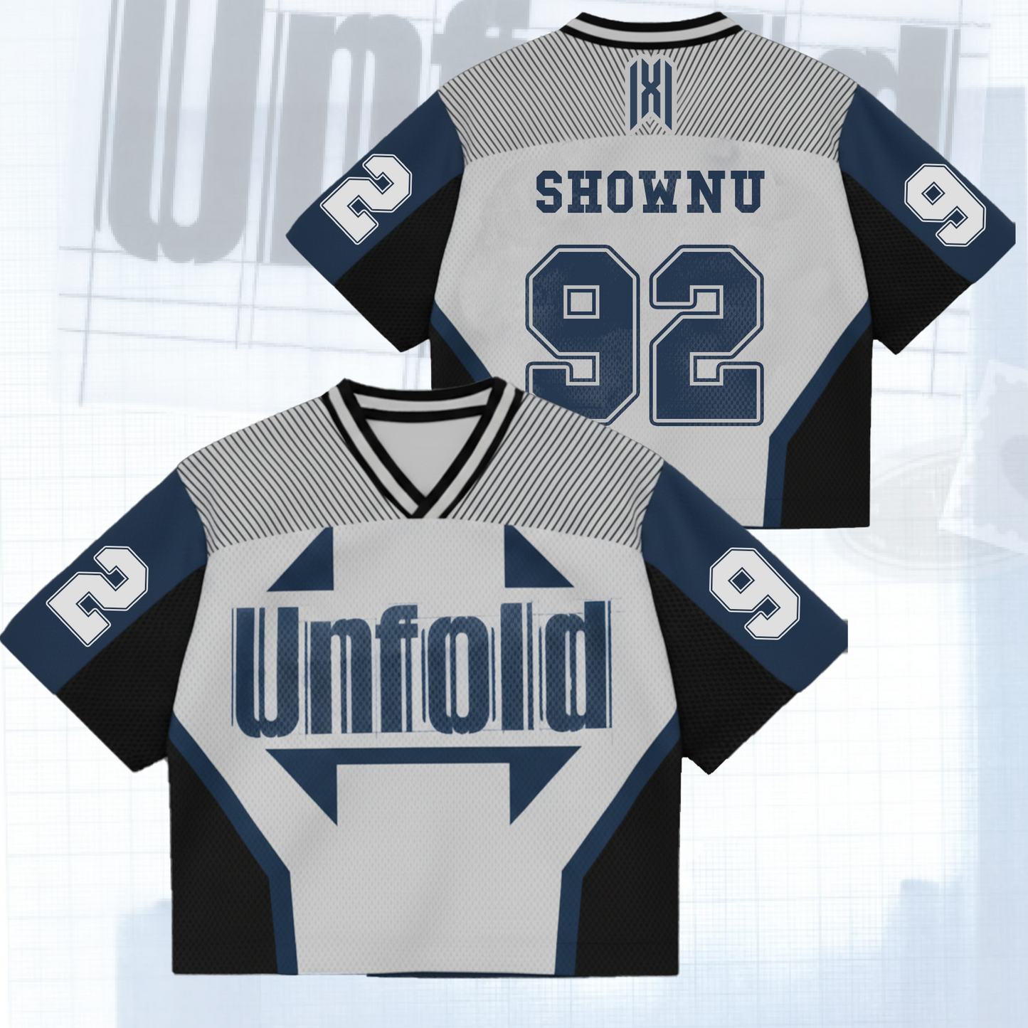 Monstax Unfold Album Mixed Mesh Jersey Gifts
