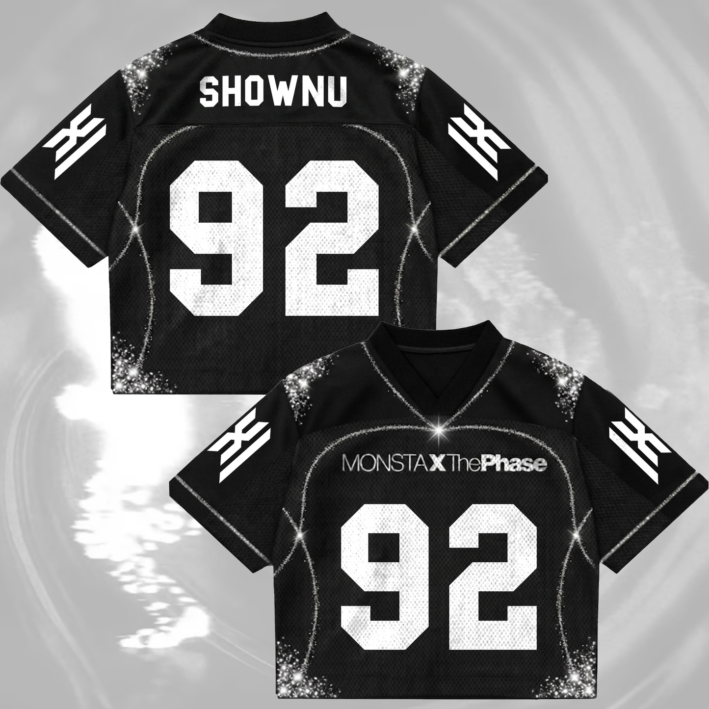 Queen Monsta X The Phase Mixed Mesh Jersey Nexus Outfit Gift For Fans