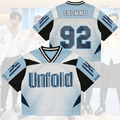 Monstax New Album Unfold Mixed Mesh Jersey