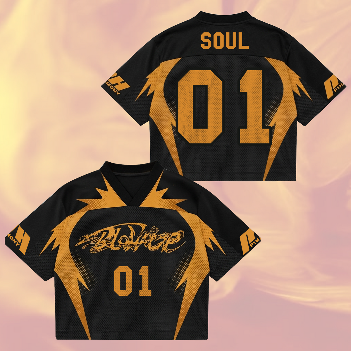 CreepEye Horror Haven P1harmony Mesh-Trikot Fan-Edition