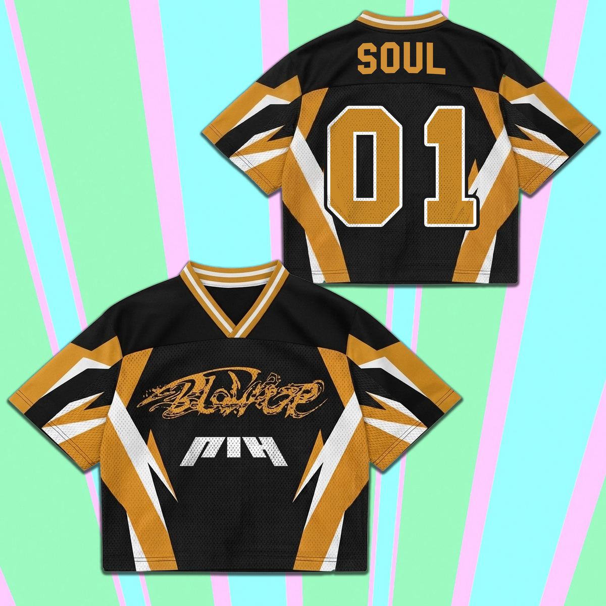CreepEye Horror Haven P1harmony Mesh-Trikot Fan-Edition