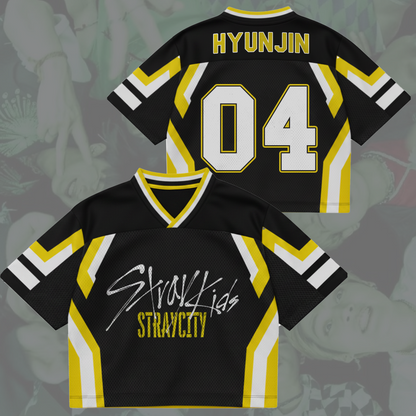 Street Aegis Stray City Stray Kids  Concert Tour Mixed Mesh Jersey