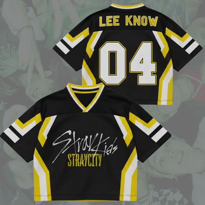 Street Aegis Stray City Stray Kids  Concert Tour Mixed Mesh Jersey