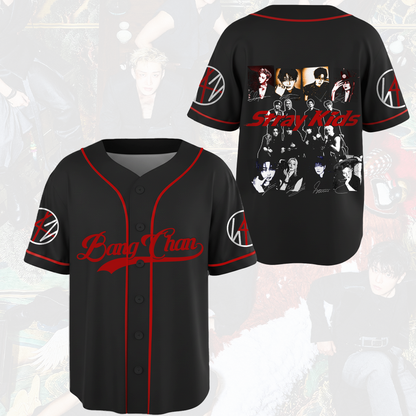 Limitless Run It World Tour Stray Kids Baseball Jersey Stay Gifts