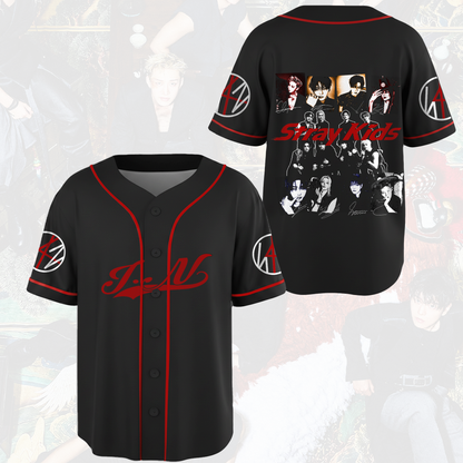 Limitless Run It World Tour Stray Kids Baseball Jersey Stay Gifts