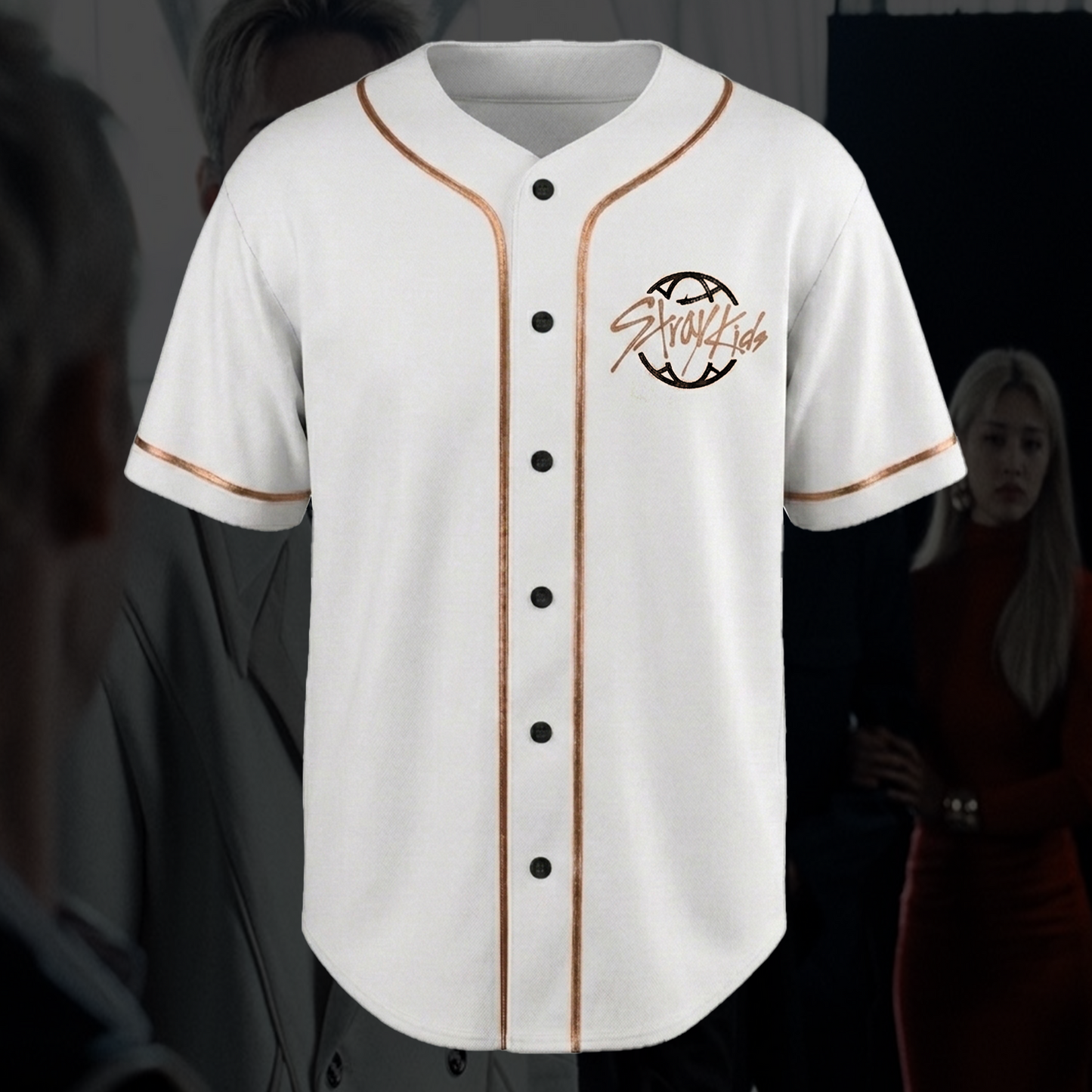 Stray Kids This That Album Track List Baseball Jersey  Fan Edition