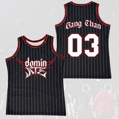 Stray Kids Uniform Dominate Tour Sleeveless Jersey Tank Top Fan Edition