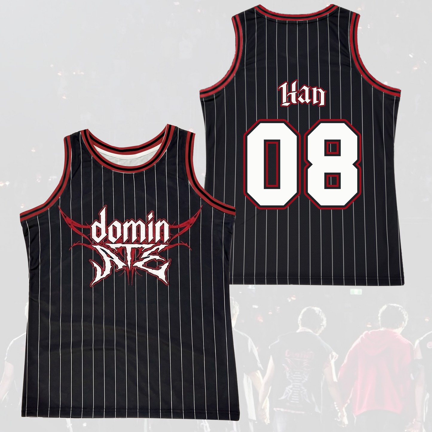 Stray Kids Uniform Dominate Tour Sleeveless Jersey Tank Top Fan Edition