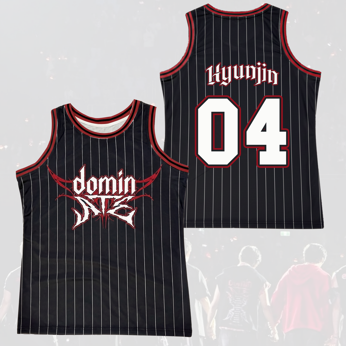 Stray Kids Uniform Dominate Tour Sleeveless Jersey Tank Top Fan Edition