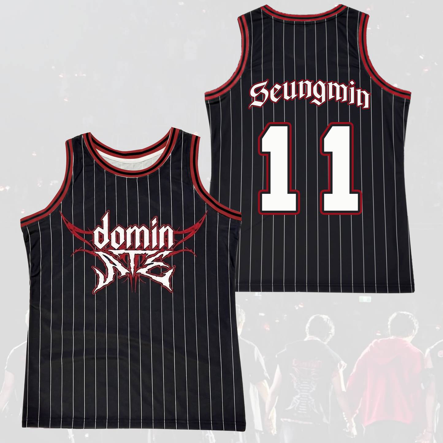 Stray Kids Uniform Dominate Tour Sleeveless Jersey Tank Top Fan Edition