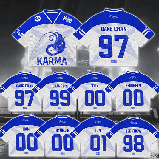 Stray Kids Album Karma Mesh Jersey