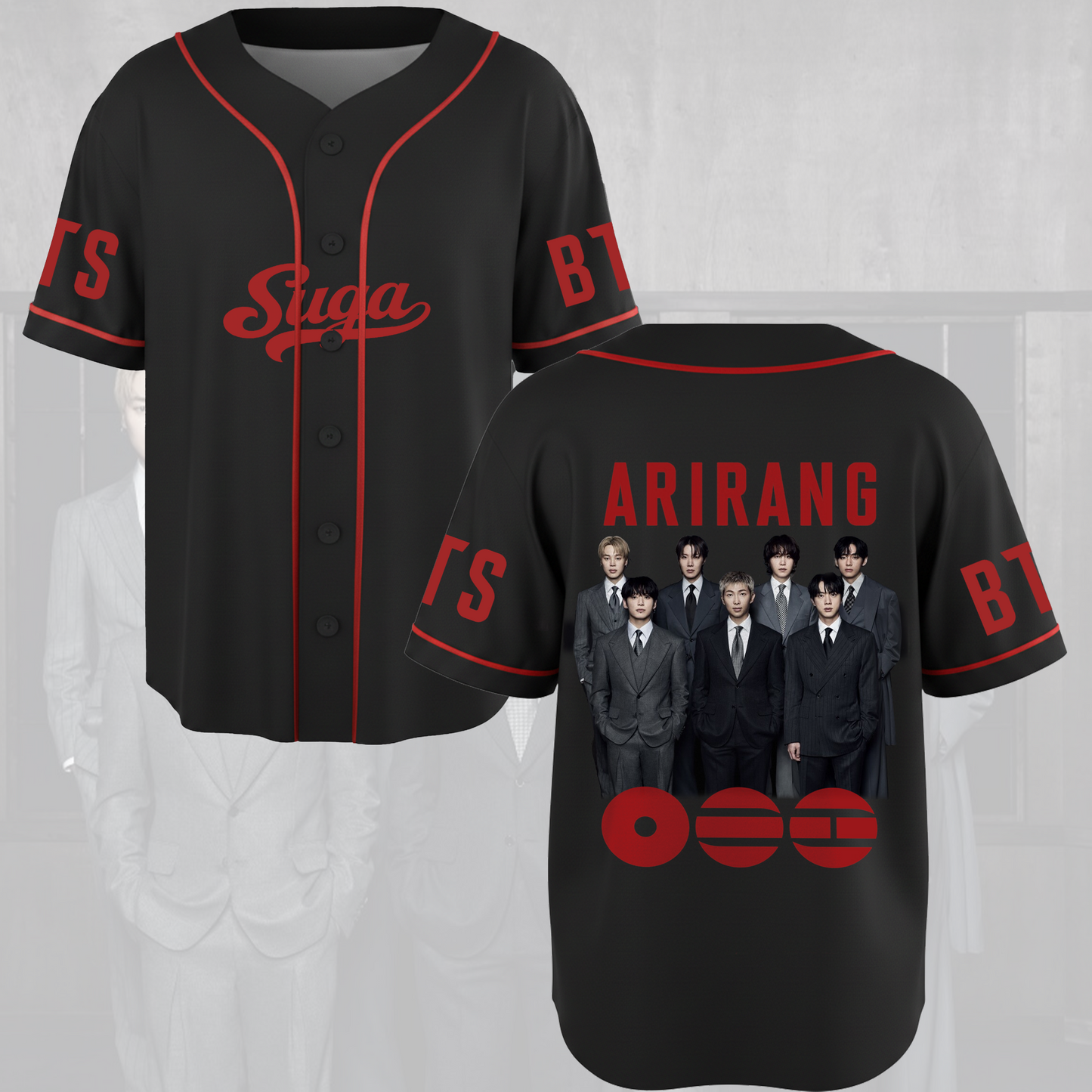 Arirang Album BTS Baseball Jersey Gifts For Army