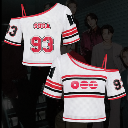 BTS 2026 World Tour Off Shoulder Mesh Gift For Fans