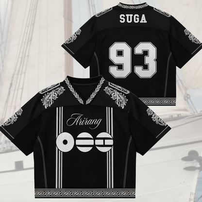 BTS Royal Naval Uniform Mixed Mesh Jersey Gifts For Army