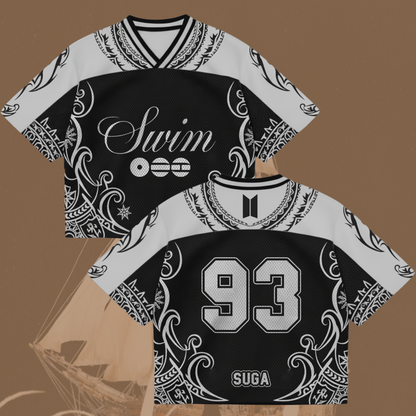 Swim Arirang Album Mixed Mesh Jersey Gifts For Fans