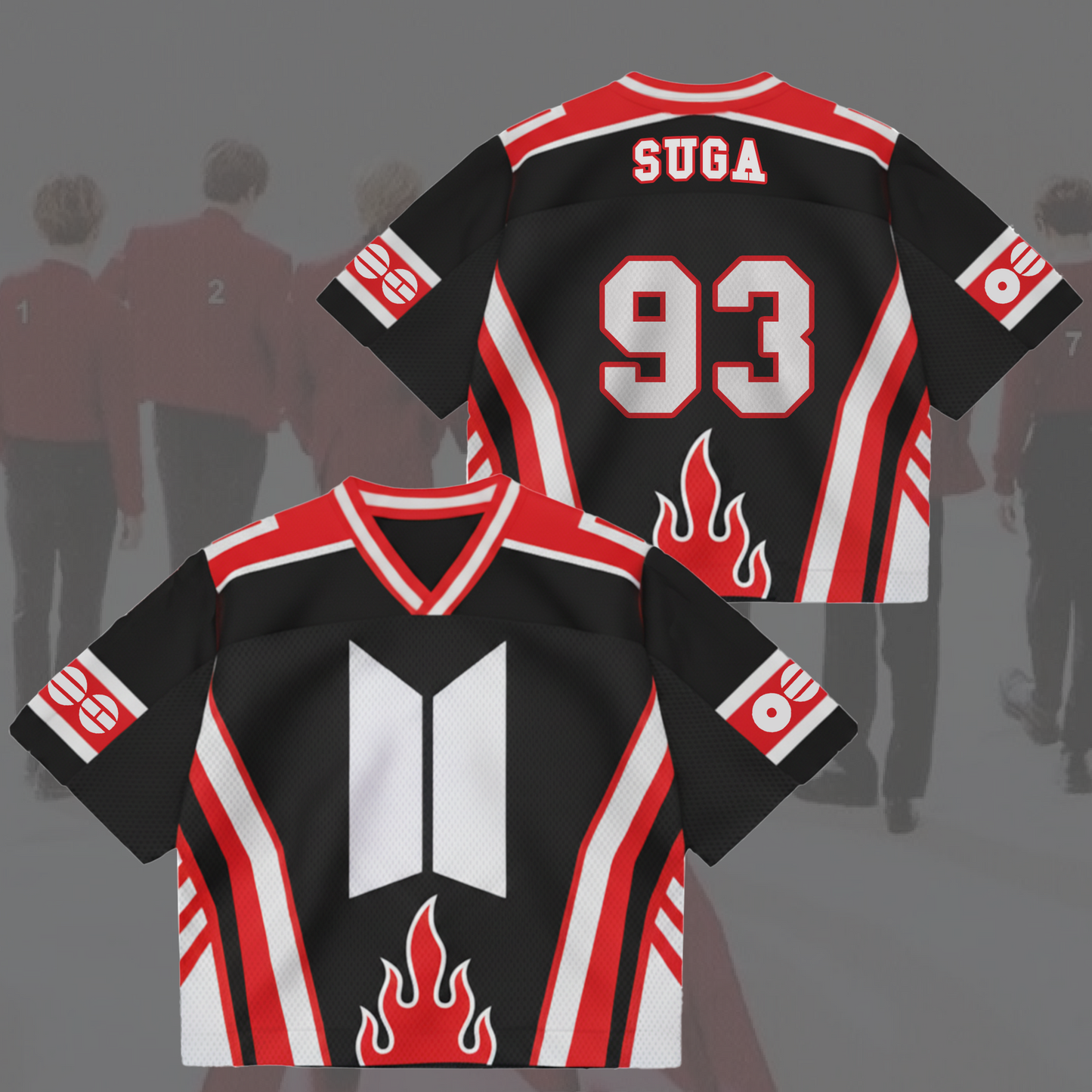 Triumphant Arirang Album Concert Mixed Mesh Jersey