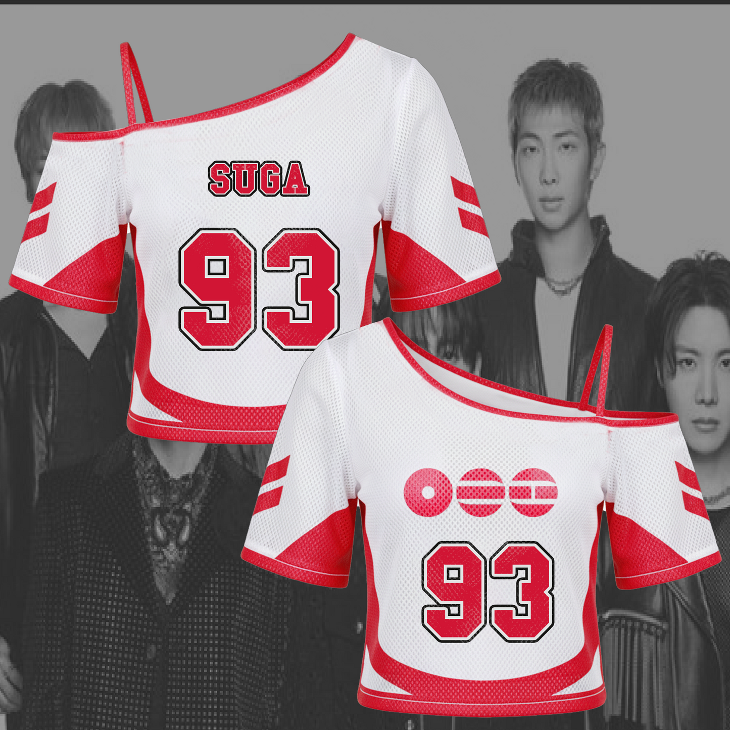 BTS World Tour Is Back Off Shoulder Mesh Gift For Army