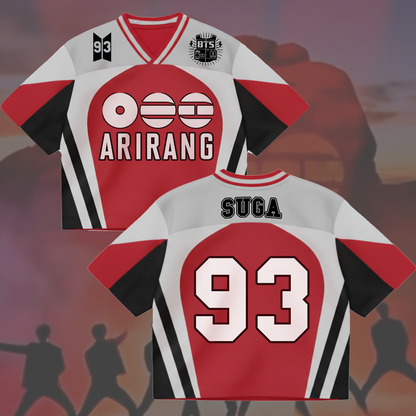 Arirang BTS Album Concert Mixed Mesh Jersey Gifts