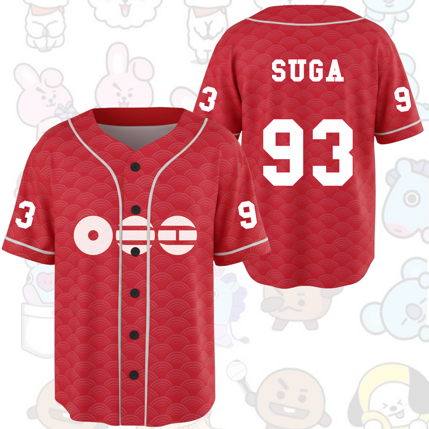 BTS Pacific Soul Arirang World Tour Baseball Jersey