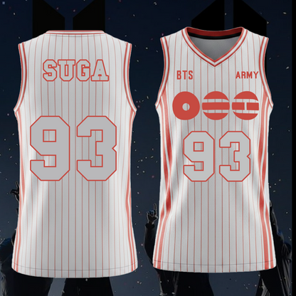 BTS New Abum Sleeveless Jersey Tank Top