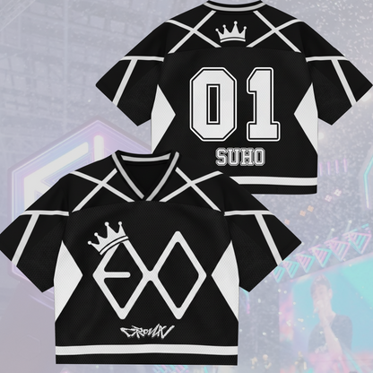 EXO 2026 World Tour Mixed Mesh Jersey Gift For Lovers