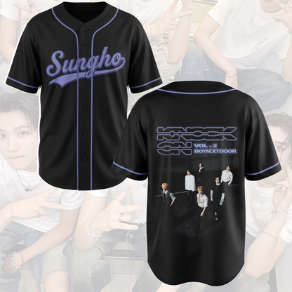 Boynextdoor Knock On Vol 2 World Tour Baseball Jersey Gift For Fans