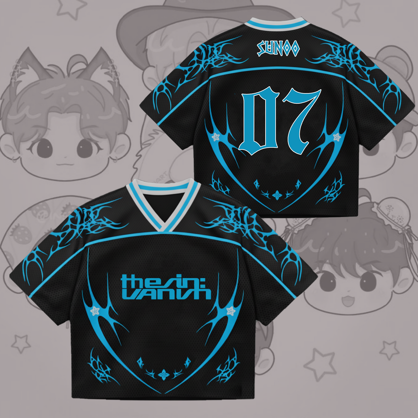 THE SIN: VANISH Ver 2 Enhypen Album Mixed Mesh Jersey