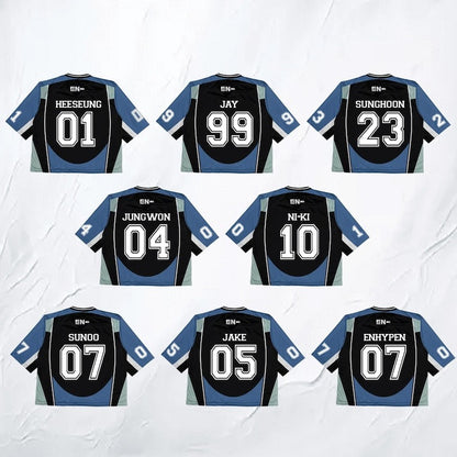 Walk The Line  Kpop Mesh Jersey
