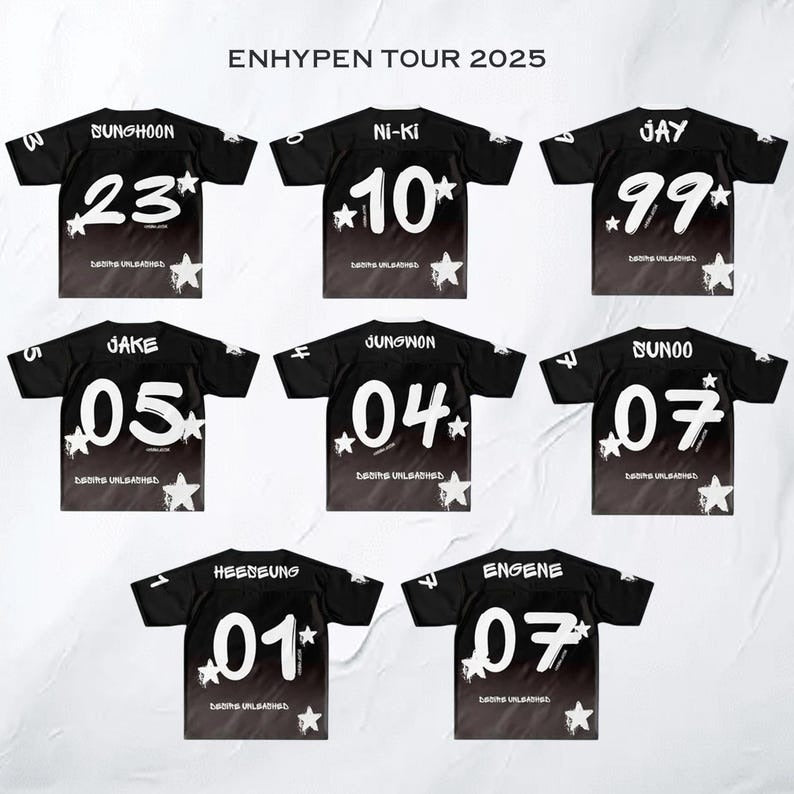 2025 Enhypen Mesh Jersey