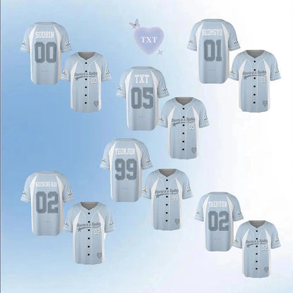 TXT Baseball Jersey Ver Blue