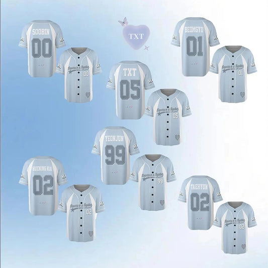 TXT Baseball Jersey Ver Blue