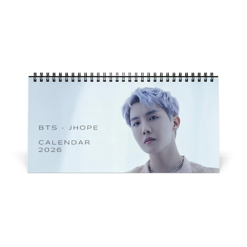 WAVESTEEᵀᴹ BTS J-hope 2026 Desktop Calendar